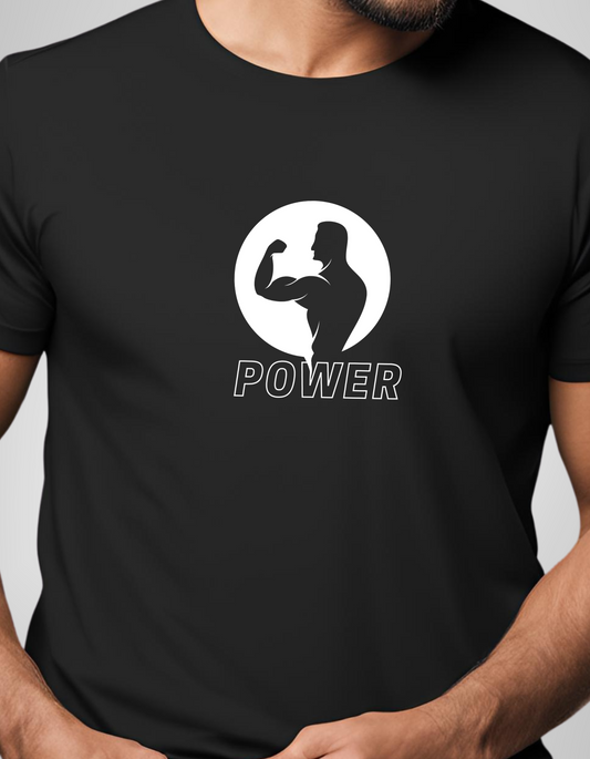 "Unleash Your Power" Men's Black T-Shirt