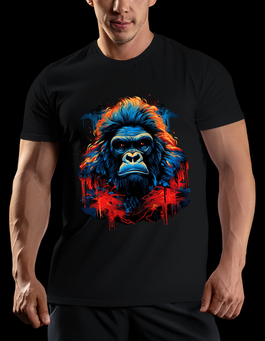 "Vibrant Mountain King" | Tshirt Design