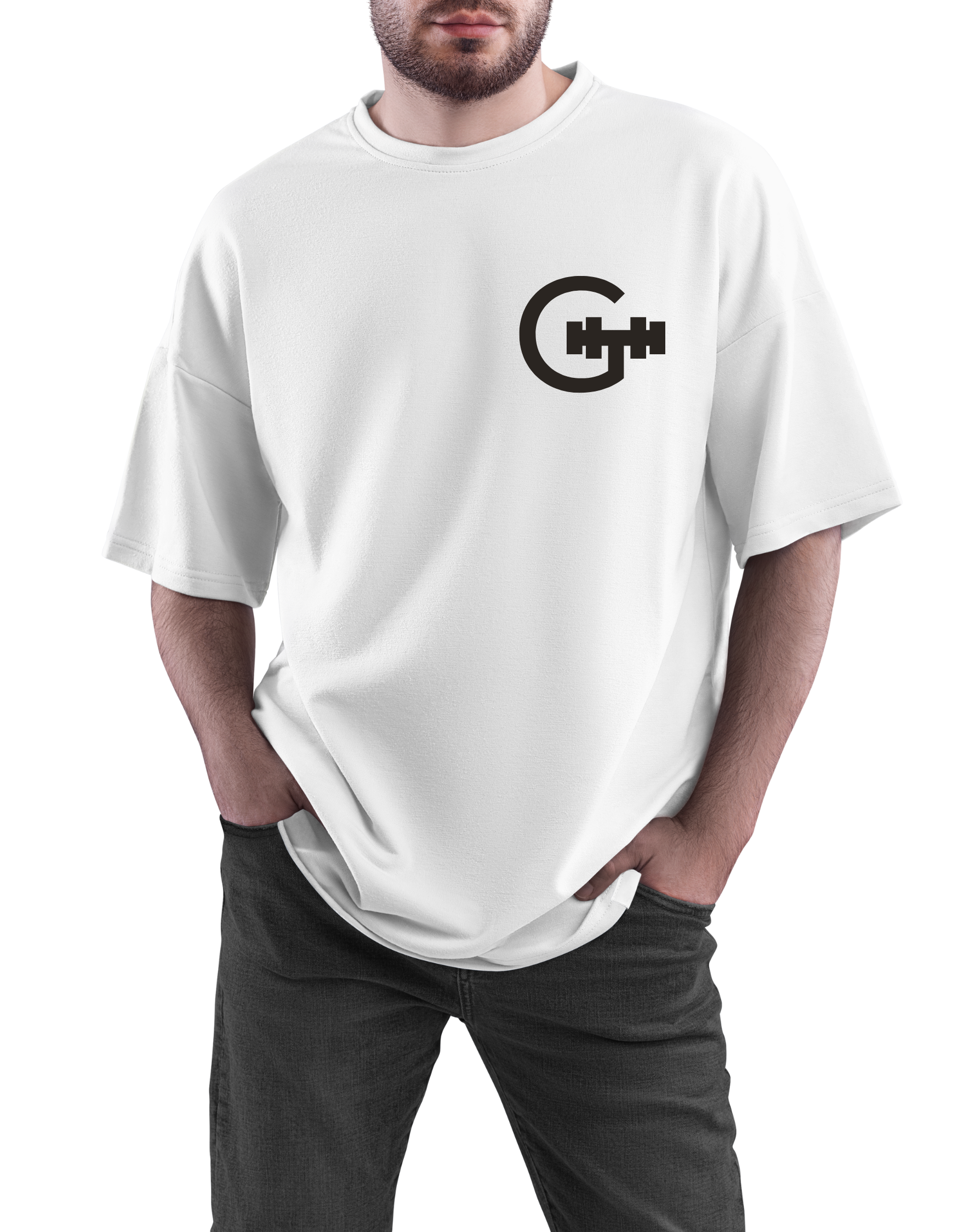 "Ultimate Anime Oversize Set: 'Berserk' Black & 'Kakarot' White Tees"