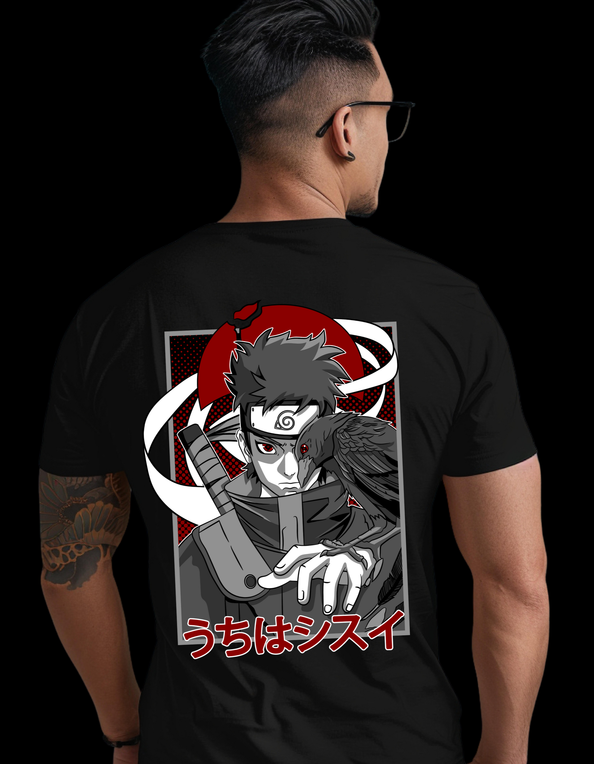 Shisui Uchiha Dominance Anime T-Shirt