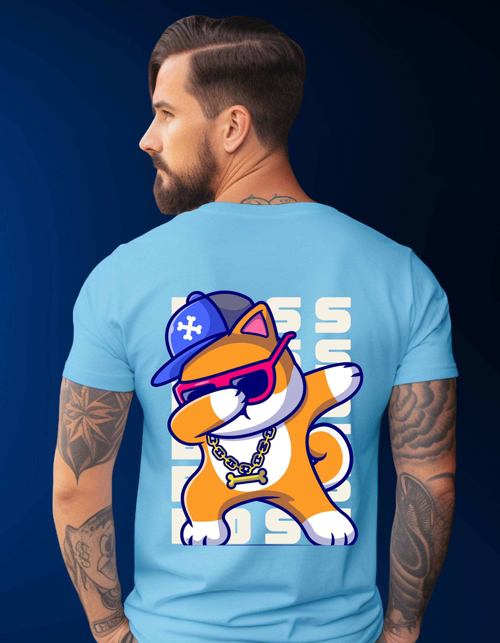 Hip Hop Shiba: Dabbing Dog Tee