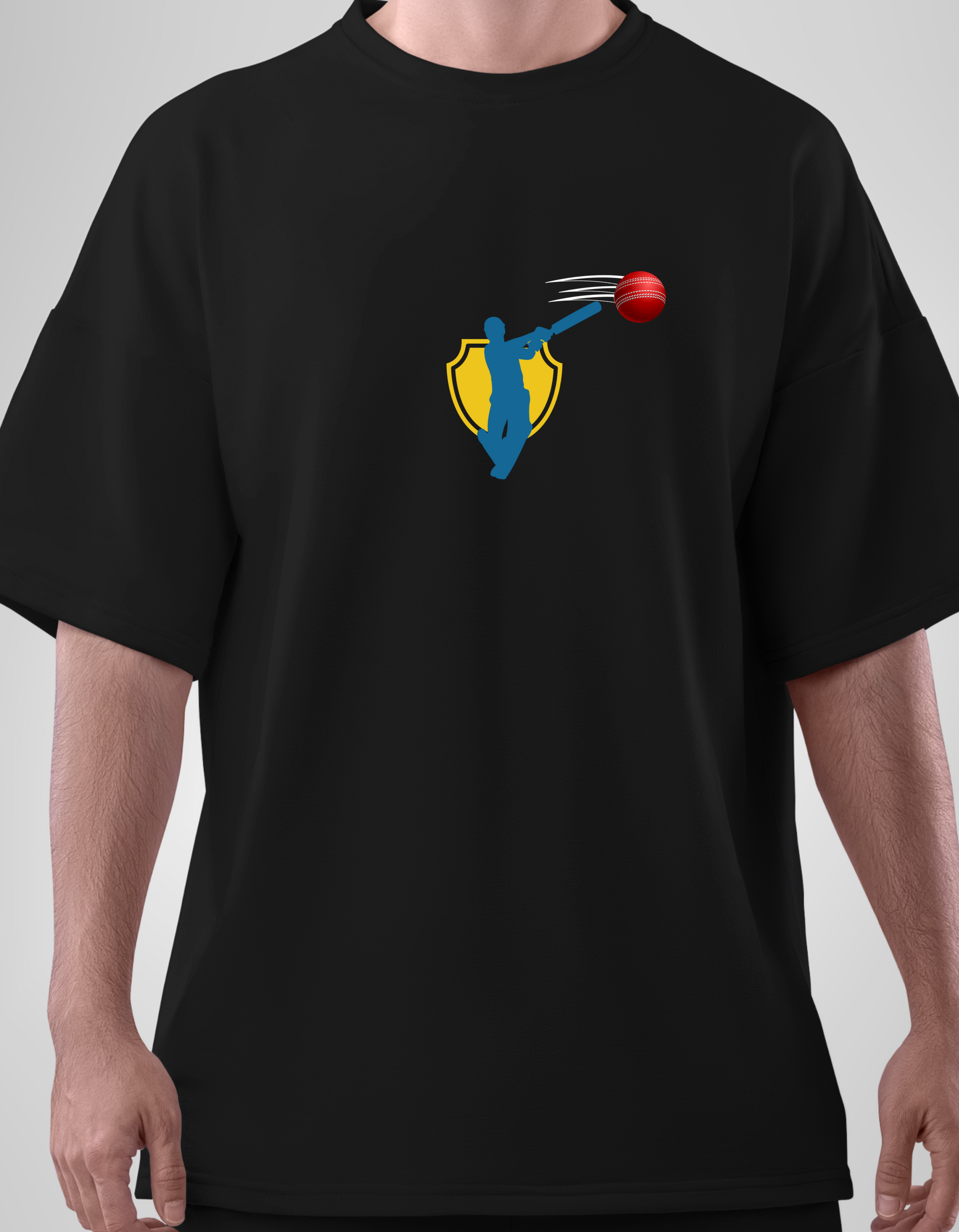 "Cricket Vibes" Oversized T-Shirt