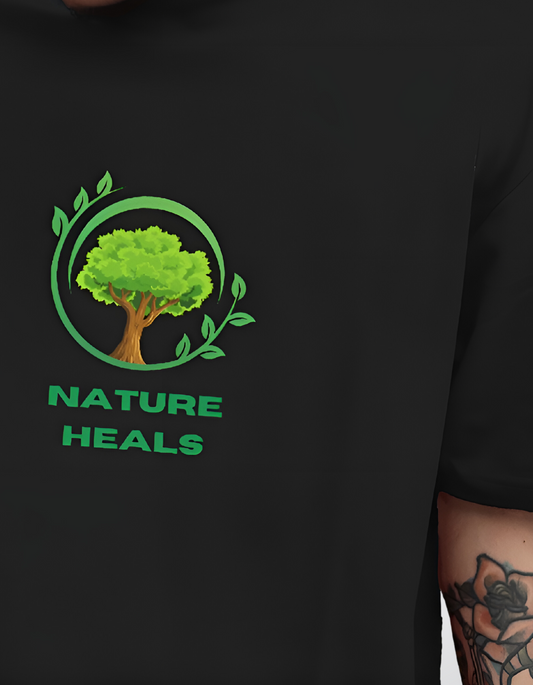 "Nature Heals Tee – When Nature's Therapy is Just a T-Shirt Away!"