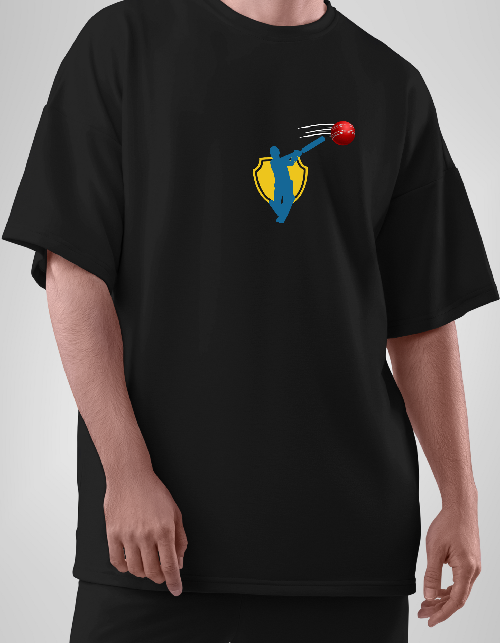 "Cricket Vibes" Oversized T-Shirt