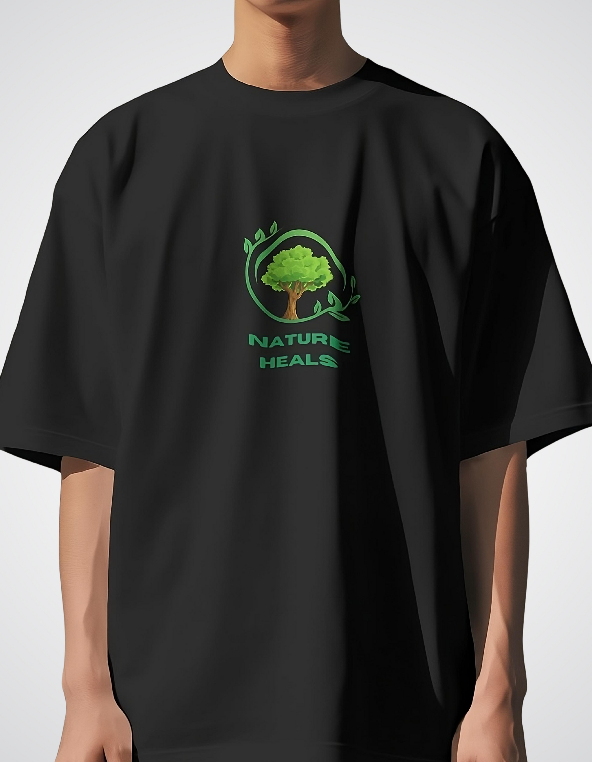 "Nature Heals Tee – When Nature's Therapy is Just a T-Shirt Away!"