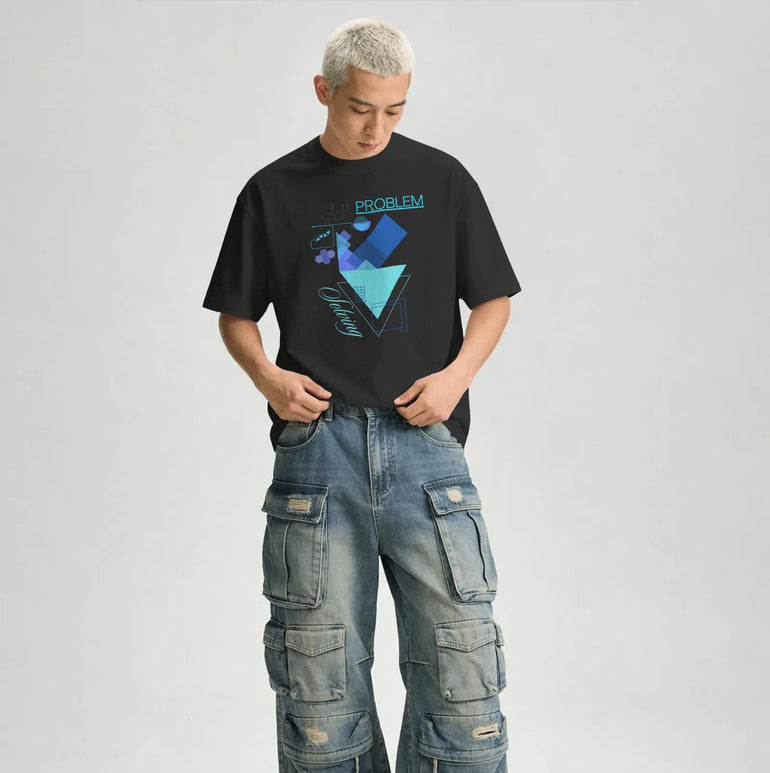 Problem Solving Oversized T-Shirt – Abstract Street Edition