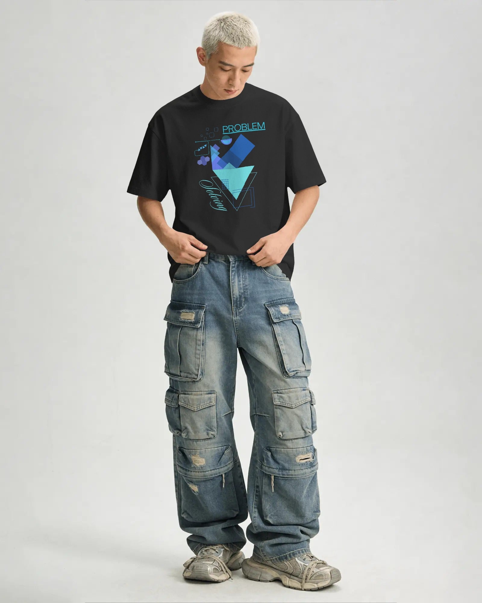 Problem Solving Oversized T-Shirt – Abstract Street Edition