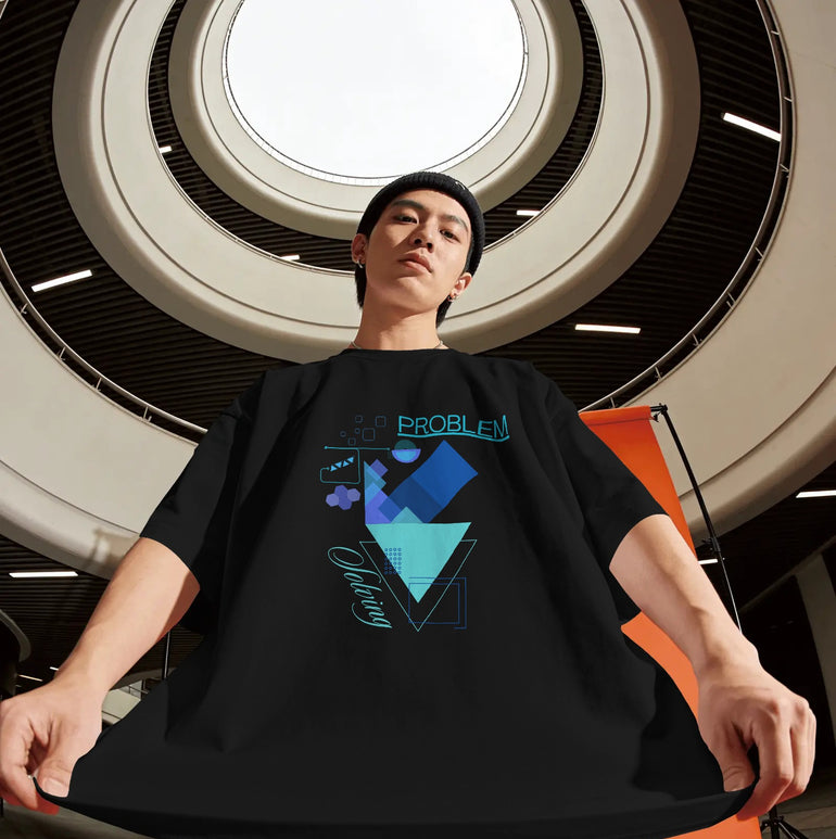 Problem Solving Oversized T-Shirt – Abstract Street Edition