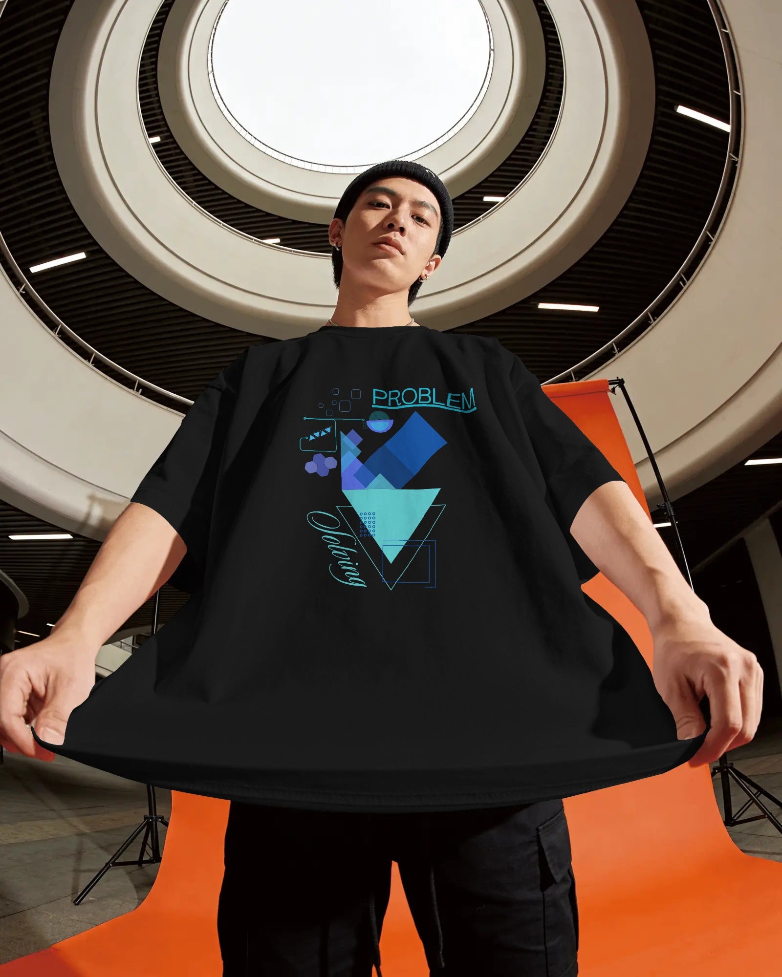 Problem Solving Oversized T-Shirt – Abstract Street Edition