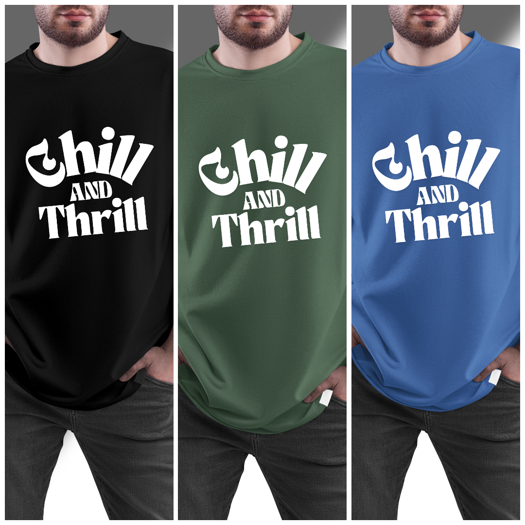 Relax in Style: Chill and Thrill Tee
