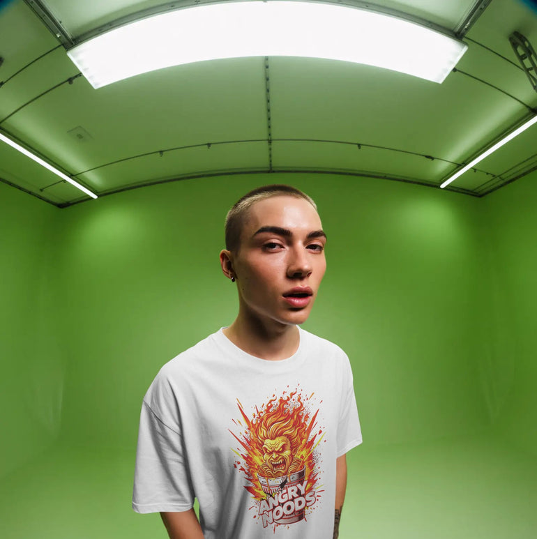 Angry Noods Graphic Oversized T-Shirt – Streetwear Drop